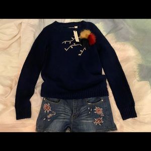 Anthropology NWT FieldFlower knitted top.